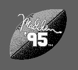 Madden 95 title screen for GameBoy